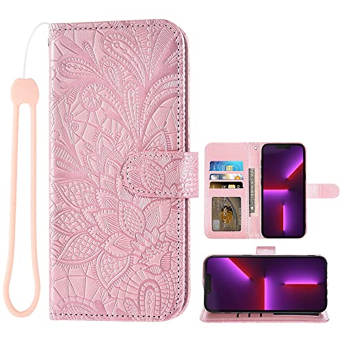 PETFLY Phone Cover Wallet Folio Case for BlackBerry Classic, Premium PU Leather Slim Fit Cover for Classic, Lanyard, Secure FIT, Pink