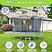 Tranpoline 10FT Tranpoline for Kids Recreational Tranpoline for Adults ASTM Approval Backyard Outdoor Tranpoline with Basketball Hoop