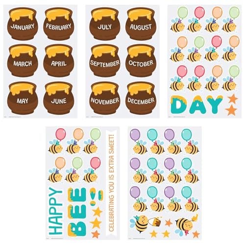 Tableaux d'affichage d'anniversaire pour une classe ordonnée Bee