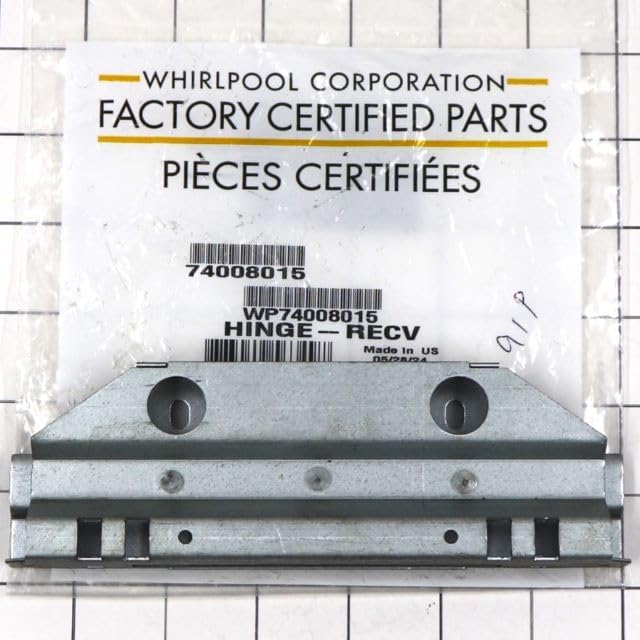 WP74008015 Range Hinge Receptacle