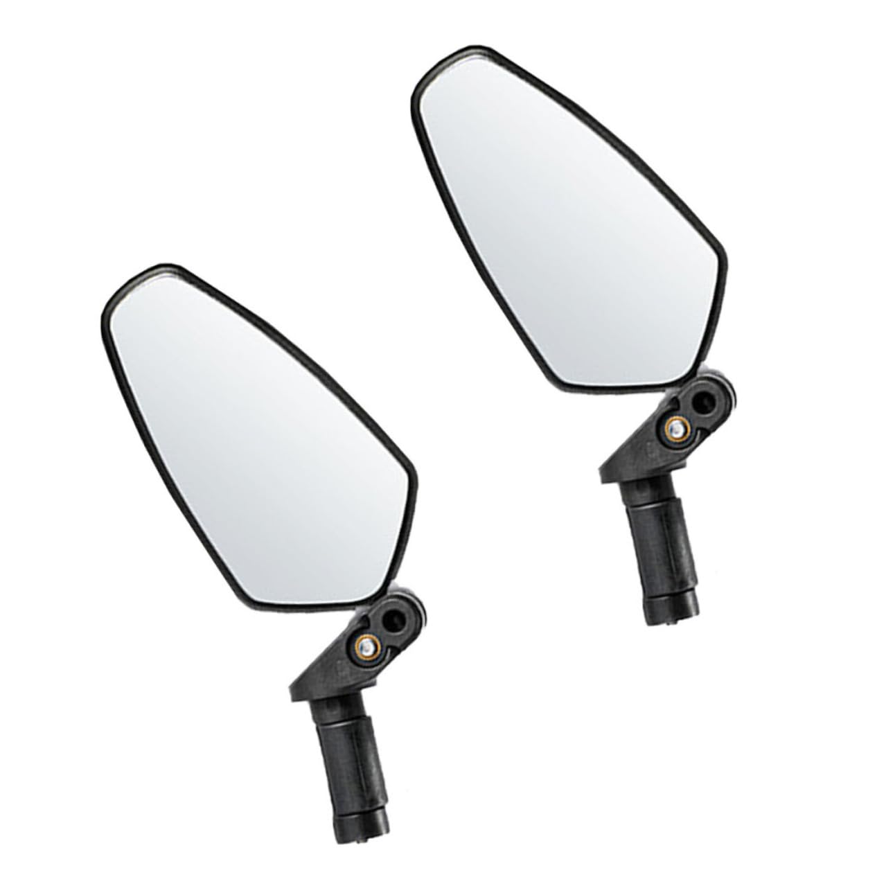 Hemobllo 2pezzi Specchietto Retrovisore per Bicicletta Specchio Riflettente per Ciclismo da Montagna Facile Installazione senza Attrezzi