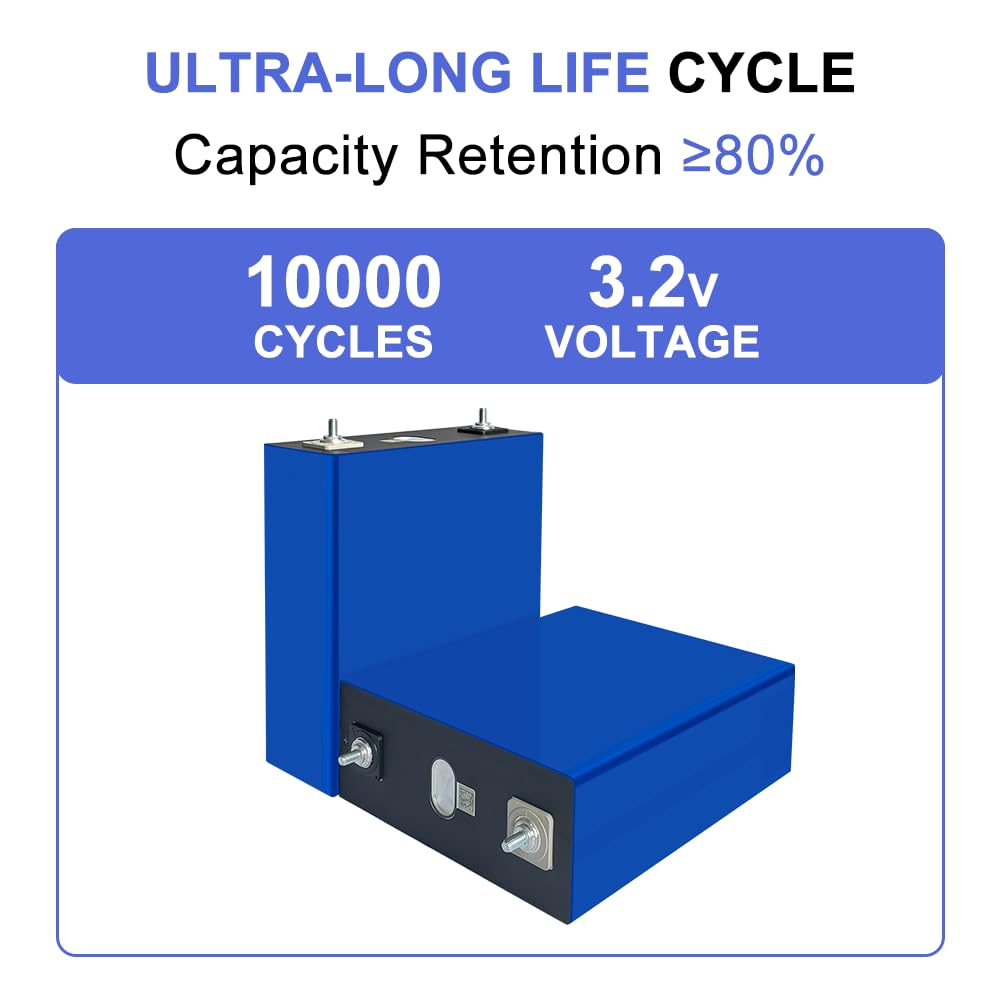 4 baterías solares prismáticas Lifepo4 de 10000 ciclos de litio 280AH 314Ah 3.2v Lifepo4 280ah baterías solares de litio