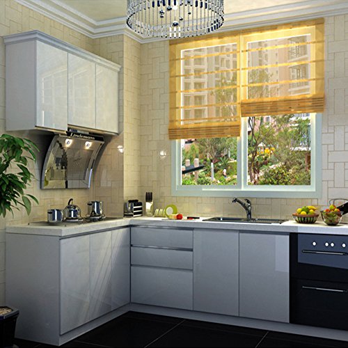 Yizunnu White Self Adhesive Contact Paper 24X98 Inch,Vinyl Peel And Stick Roll Wallpaper Wall Stickers For Kitchen Cabinets Furniture Film Home Wall Decoration #TOP5
