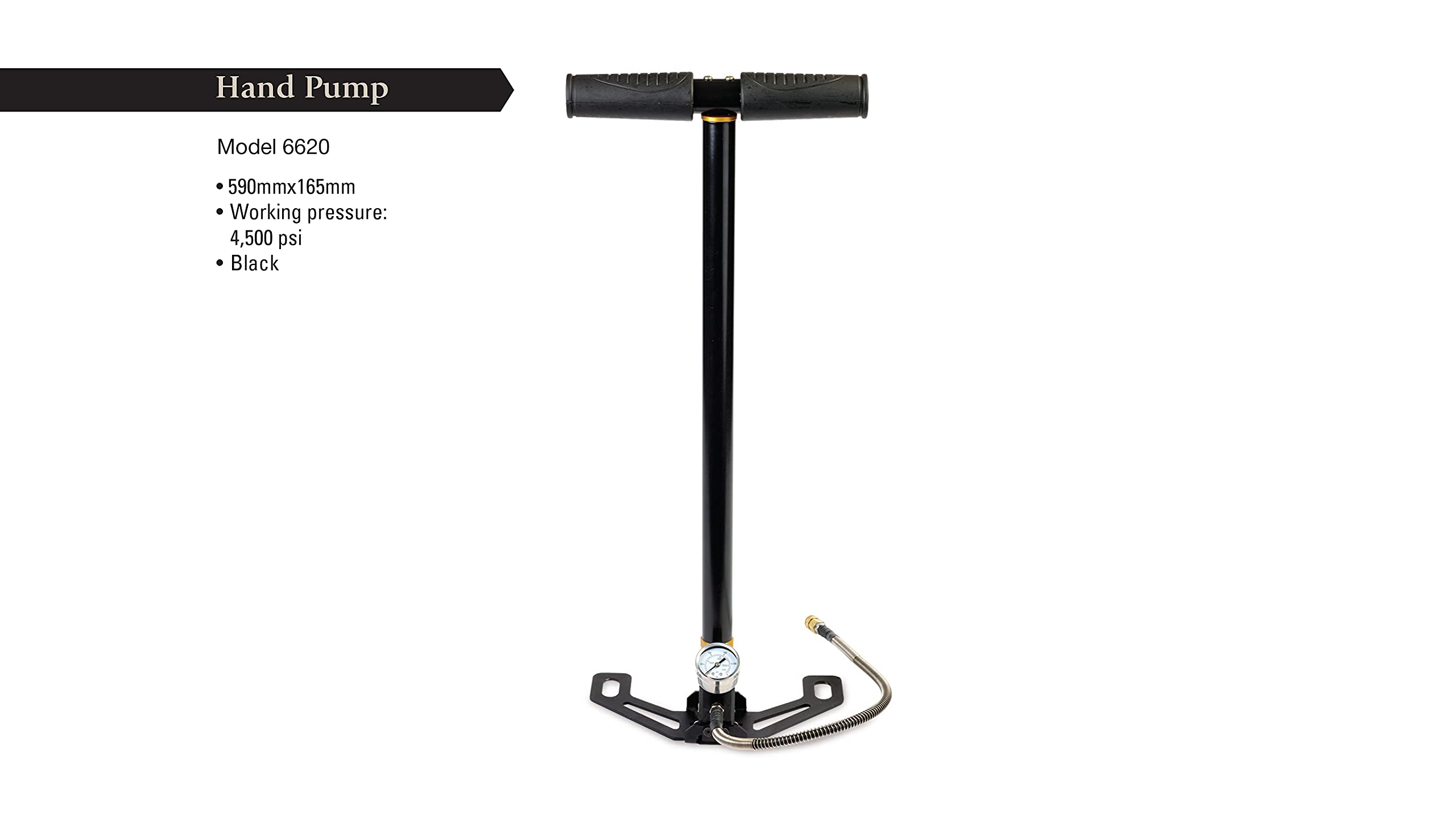 PCP Hand Pump Working Pressure 4500PSI
