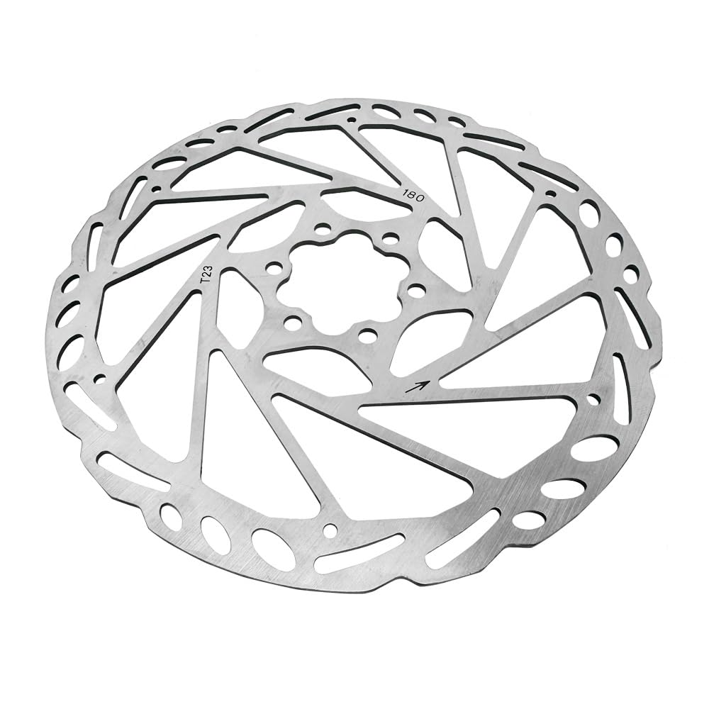 Freni A Disco Mtb Disco freno for bicicletta elettrica con spessore 2,25 mm, rotore ad alta resistenza da 160/180/203 for moto(203mm)