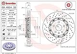 PRODUKT INFO: Bremsscheibe; Lochanzahl: 5; Bremsscheibendicke [mm]: 32; Zentrierungsdurchmesser [mm]: 67; Mindestdicke [mm]: 30; Anzugsdrehmoment [Nm]: 150; Höhe [mm]: 50; Bearbeitung: hochgekohlt; Oberfläche: beschichtet; Bremsscheibenart: Gelocht/innenbel.; Außendurchmesser [mm]: 355; Ergänzungsartikel/Ergänzende Info 2: mit Schrauben; Bremsscheibenart: Bremsscheibe zweiteilig; Hersteller: BREMBO; Lieferumfang: 1 Stück; Zustand: Neu