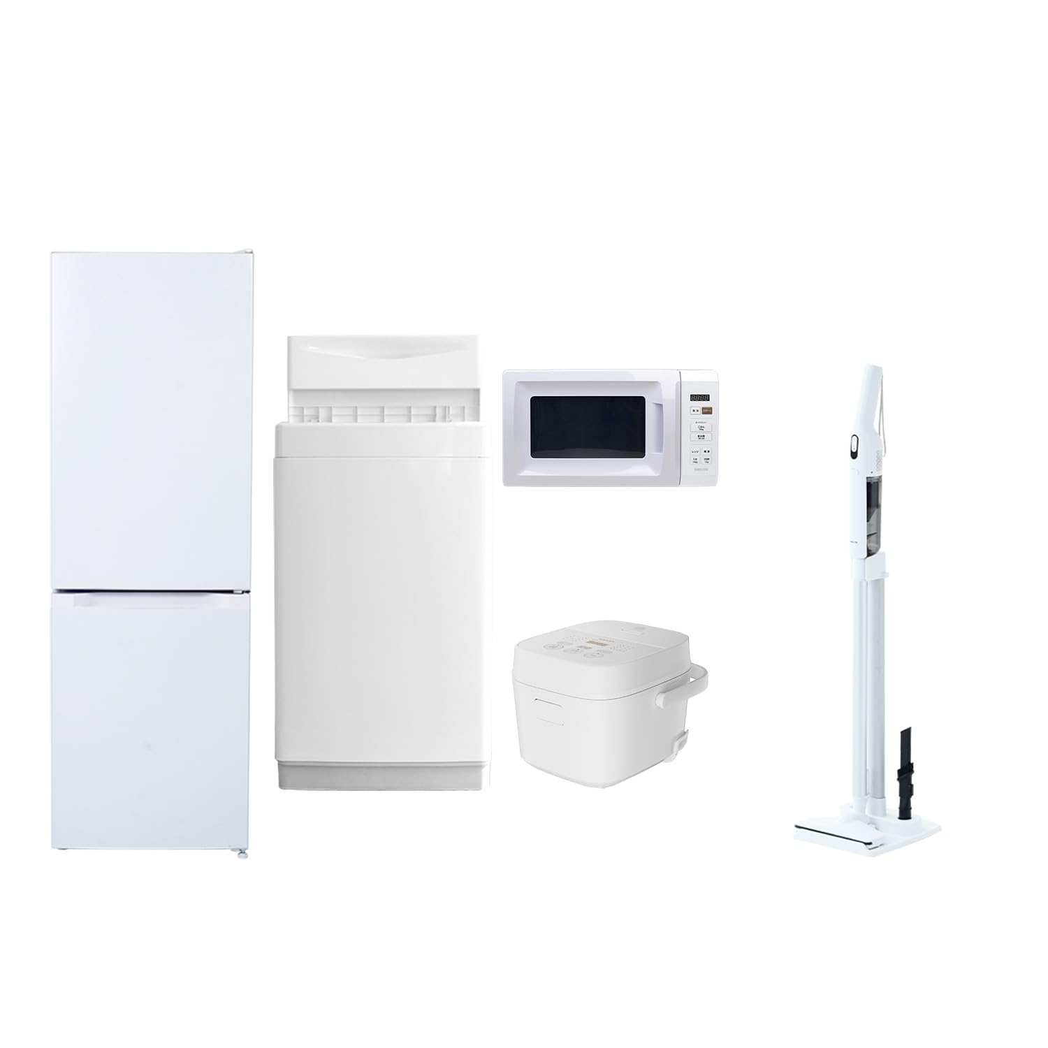 ⭐︎ほぼ新品/haier/ハイアール/冷蔵庫＆洗濯機/YAMAZEN/電子レンジ Amazon.co.jp: [山善] 【新生活家電5点セット】 家電セット 冷蔵庫157L