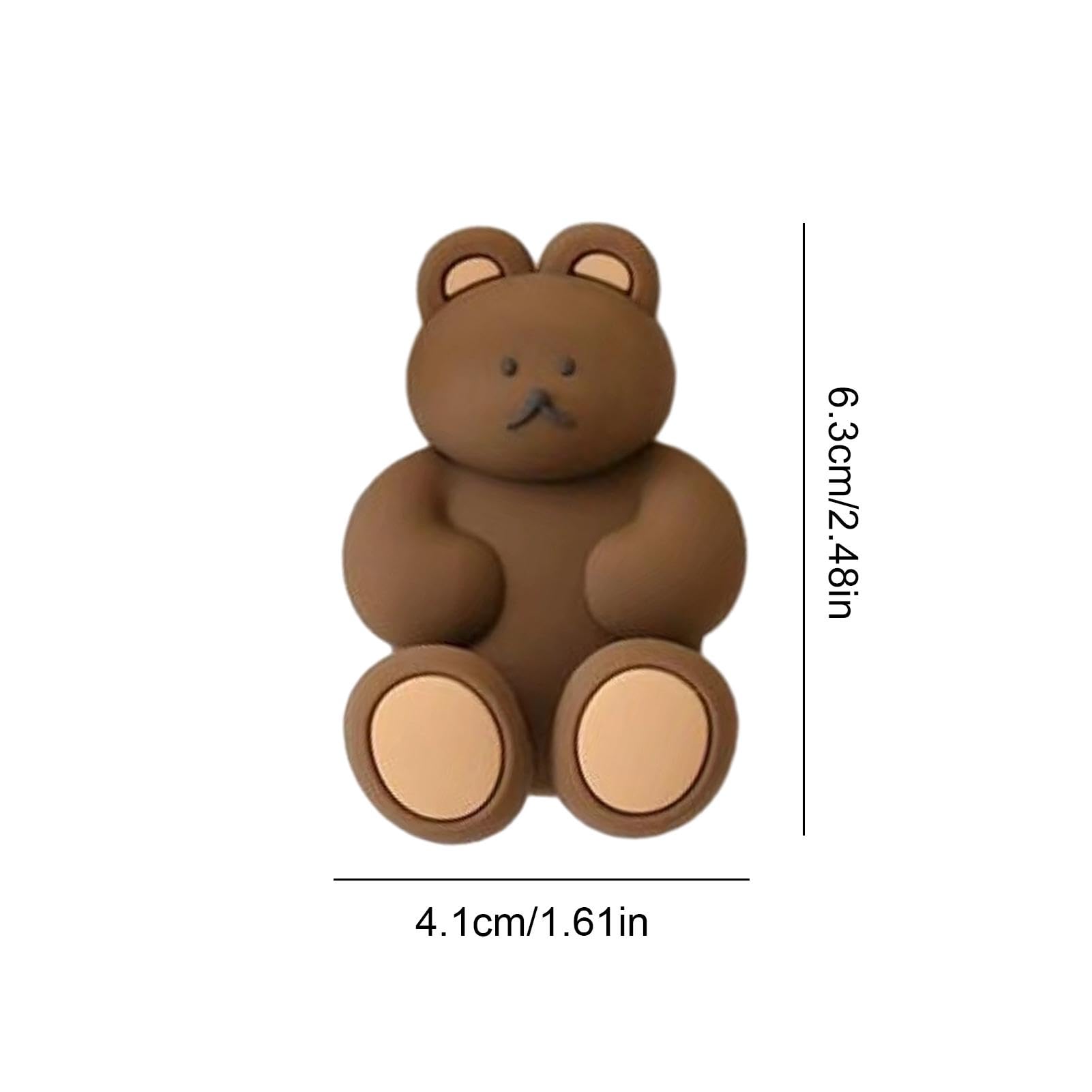 Amazon｜Nugbaefdp クマの歯ブラシホルダー - クマの形の歯ブラシ