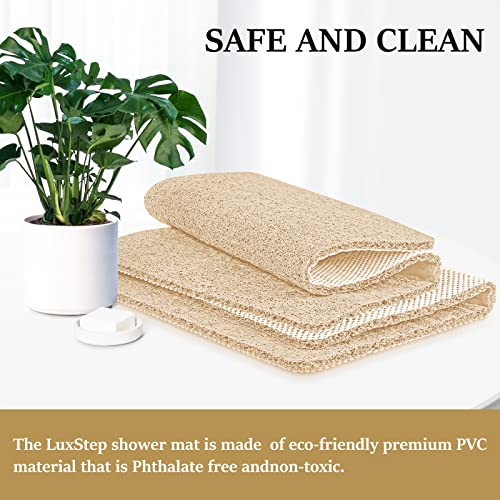 LuxStep Shower Mat Bathtub Mat,Non-Slip Bath Mat with Drain, Quick Drying by LuxStep - Image 5