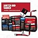 Surviveware 184 Pcs Comprehensive Waterproof Premium Survival First Aid Kit - Medical Emergency Kit for Travel Camping Gear, Home Essentials & Outdoor Emergencies - Survival Kit