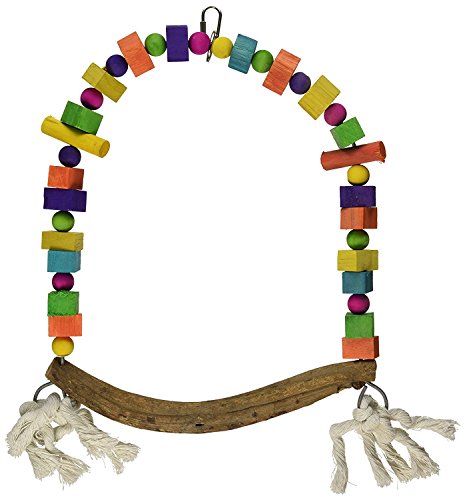 Planet Pleasures Foraging Cylinder Bird Toy, Small