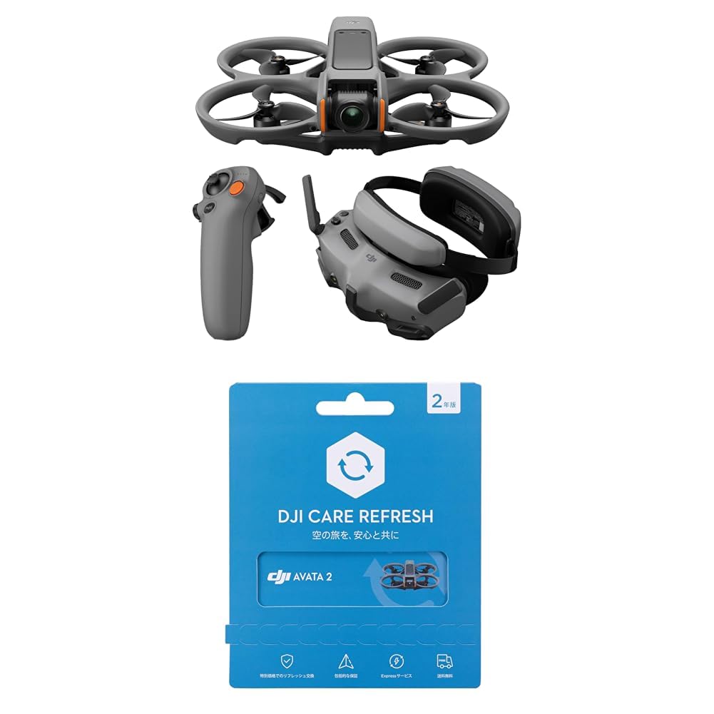 Amazon.co.jp: DJI Avata 2 Fly Moreコンボ（バッテリー ×1）+ DJI 