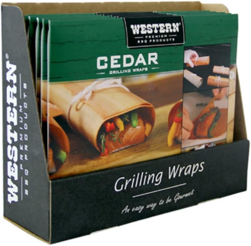 Western Cedar Grilling Wraps (Pack of 8)
