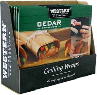 WESTERN Cedar Grilling Wraps (Pack of 8)