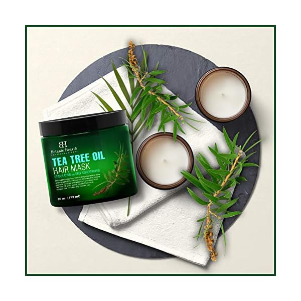 Botanic-Hearth-Tea-Tree-Hair-Mask-Deep-Conditioner-Moisturizes-Protects-Hair-Scalp-with-Soy-Protein-Vitamin-E-Collagen-Keratin-Coconut-Oil-16-oz-Packaging-May-Vary Botanic Hearth Tea Tree Hair Mask & Deep Conditioner, Moisturizes & Protects Hair & Scalp - with Soy Protein, Vitamin E, Collagen, Keratin & Coconut Oil - 16 oz (Packaging May Vary)
