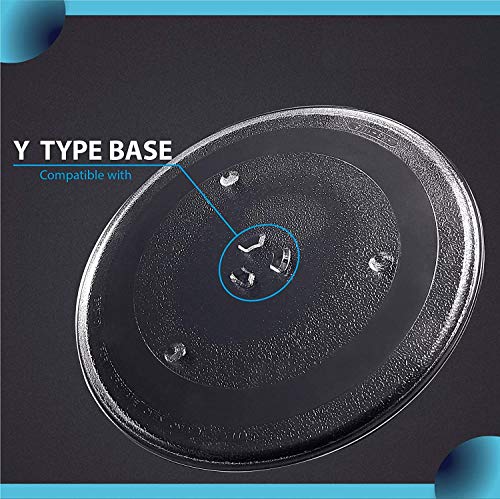 Image of Microwave Glass Plate For Panasonic 27 L Convection Microwave Oven NN-CT645BFDG Fiber Glass Microwave Turntable Plate