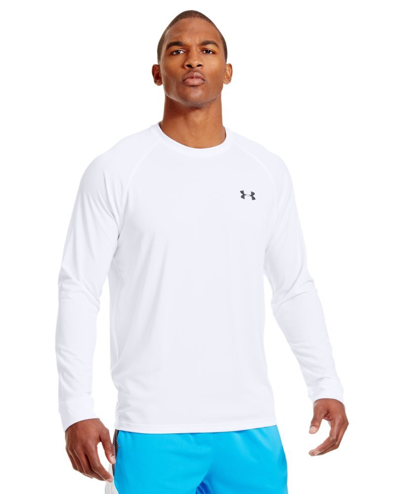 Under Armour Tech LS T Shirt (Black)