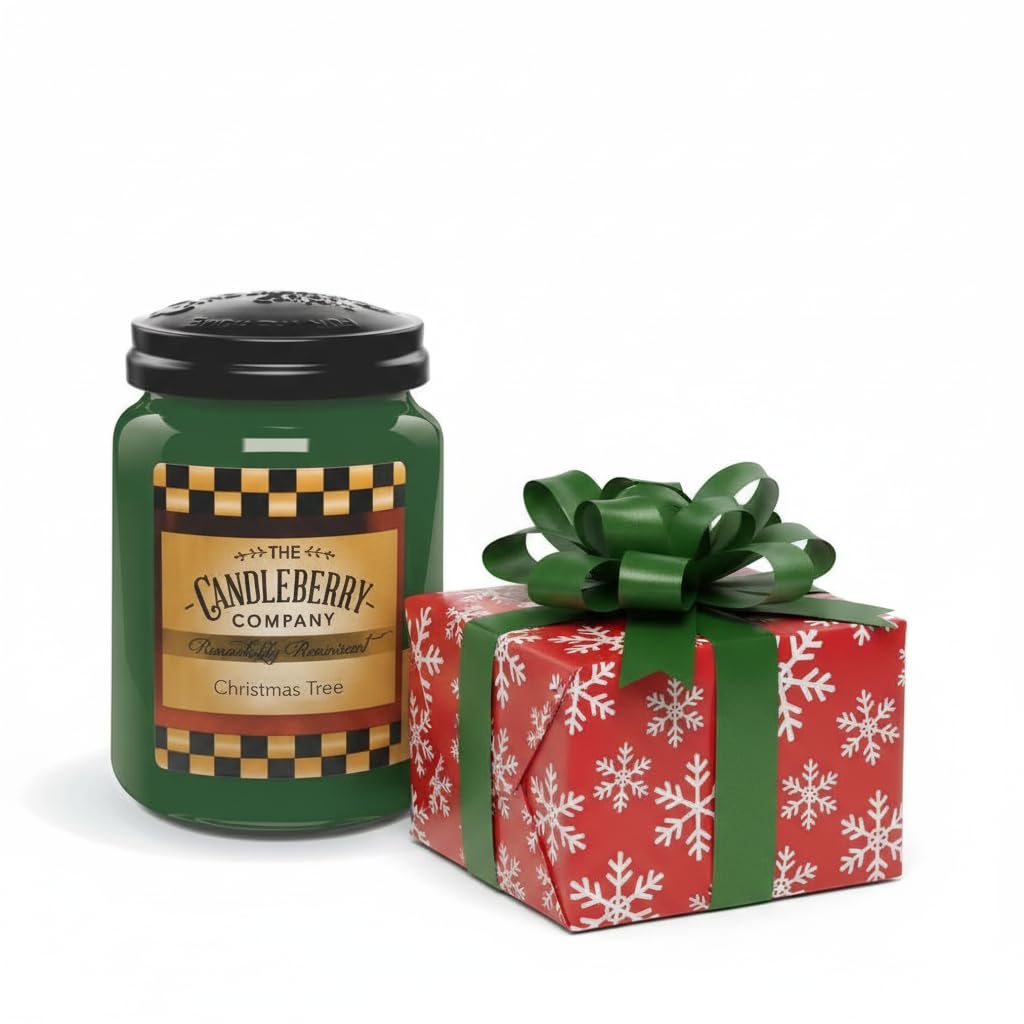 Candleberry Sapin de Noël 26 g Bougie en pot