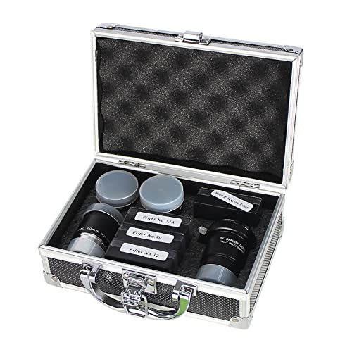 Celticbird Astronomical Telescope Accessory Kit - with 3pcs Plossl Eyepieces Set, 4pcs Filter Set, a 2X Barlow Lens by CELTICBIRD - Image 5