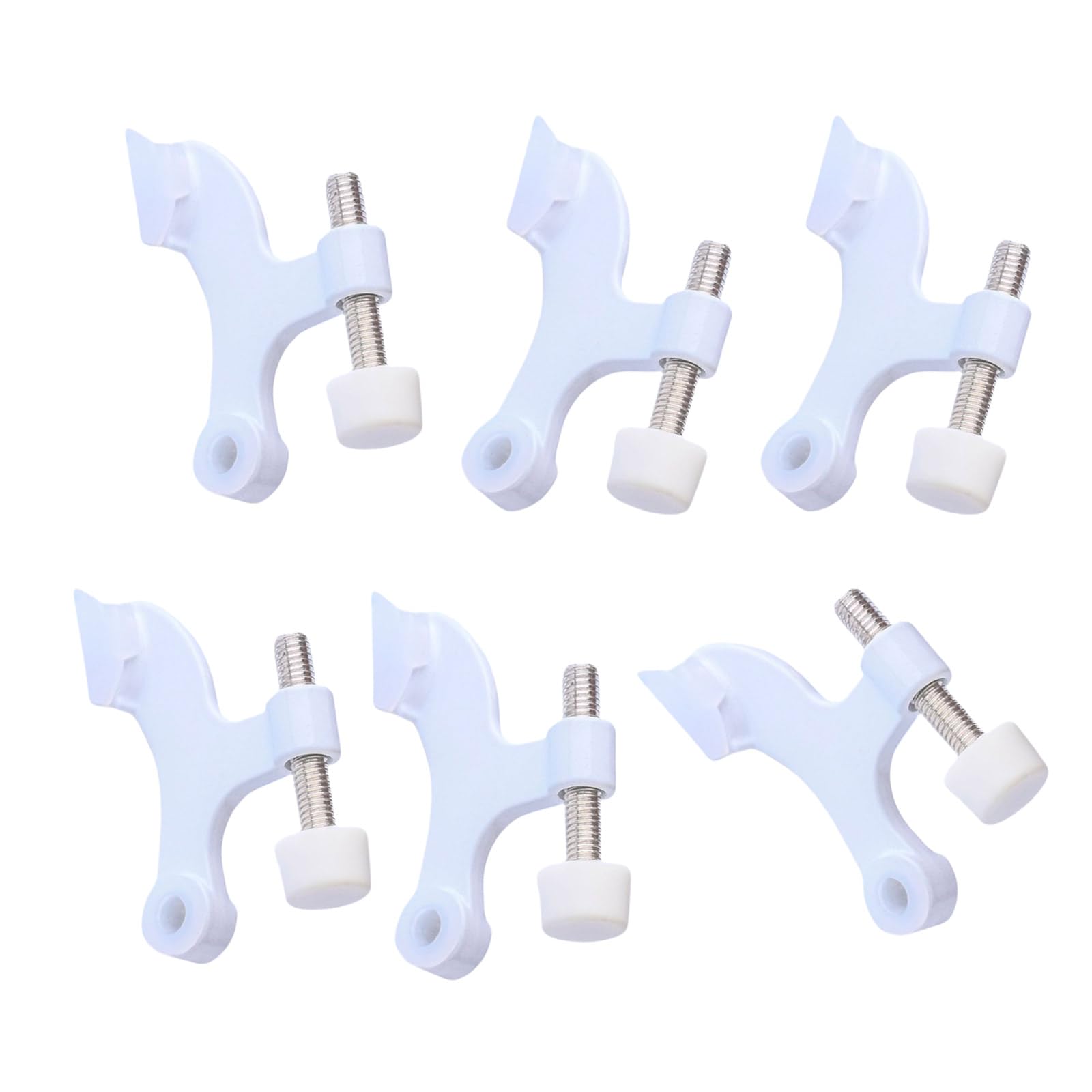Buxuaaaa 6 Pack Industrial Door Hinges Set Thick Designs Luxurious Door Top Hinges Set Ensures Longevity & Stability For Household Tone Thickened Stylish Home Hardware Heavy Duty Colored Top Upgrades For