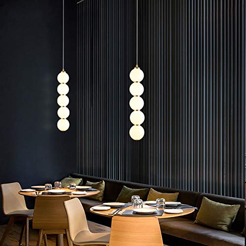 Lustre lanterne créative nordique pour illumination de salle à manger et duplex - 7