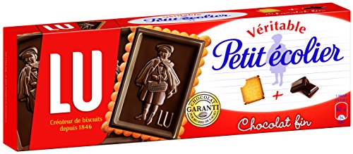 Lu Petit Ecolier chocolat fin format familial lot de 7 paquets de 150 g pour le gouter