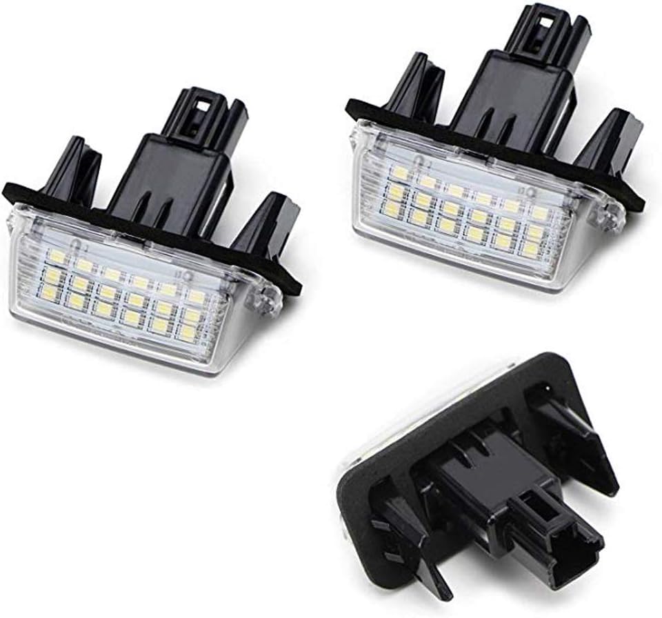 Amazon | 純正交換 LED 18発x2 ナンバー灯 ライセンス灯 トヨタ