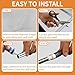MCSDFN 5 Pcs Golf Club Extensions Steel Shaft 0.60