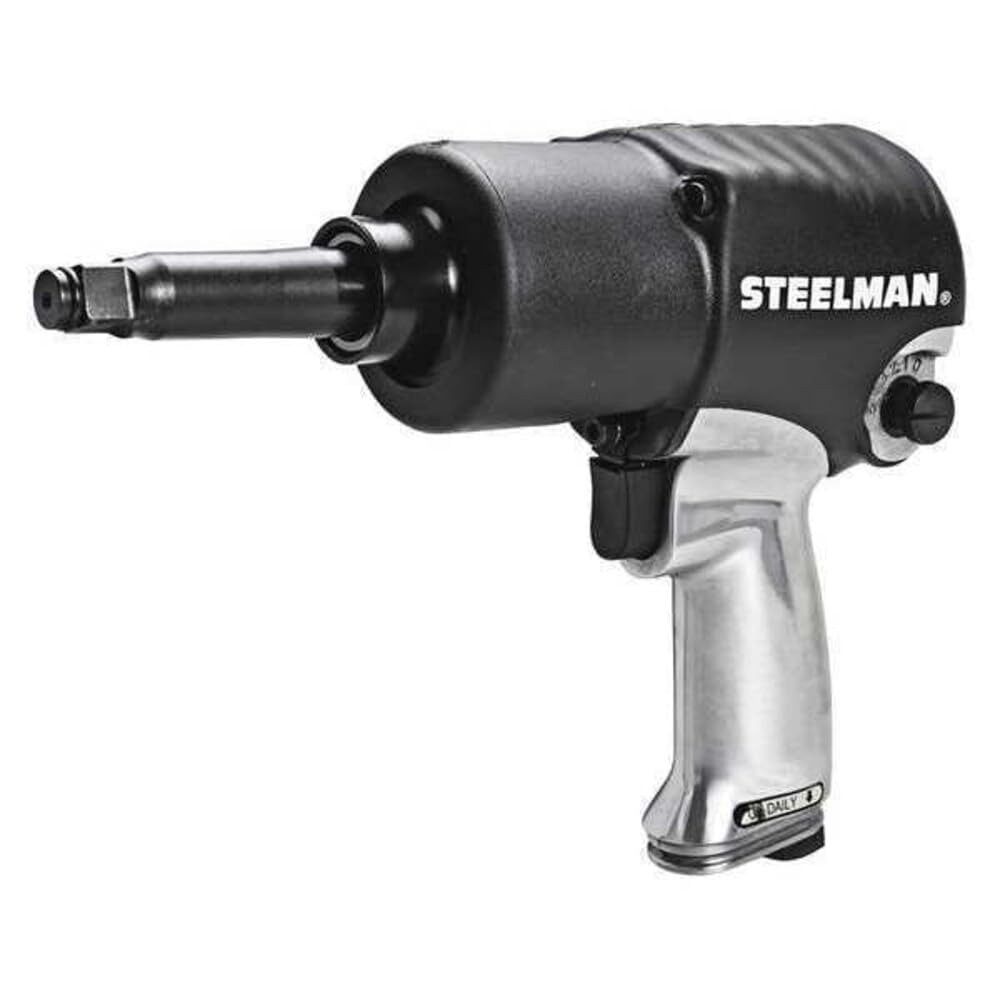 Steelman 102-4 Impact Wrench in use on a vehicle tire