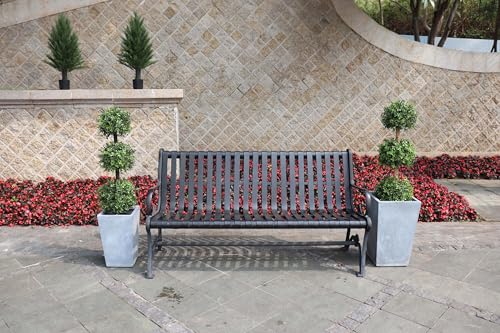 ALL SEASON GREEN 3ft Artificial Outdoor Boxwood Topiary Trees, UV Resistant, Indoor and Outdoor Fake Trees Patio Display Plants - Image 4