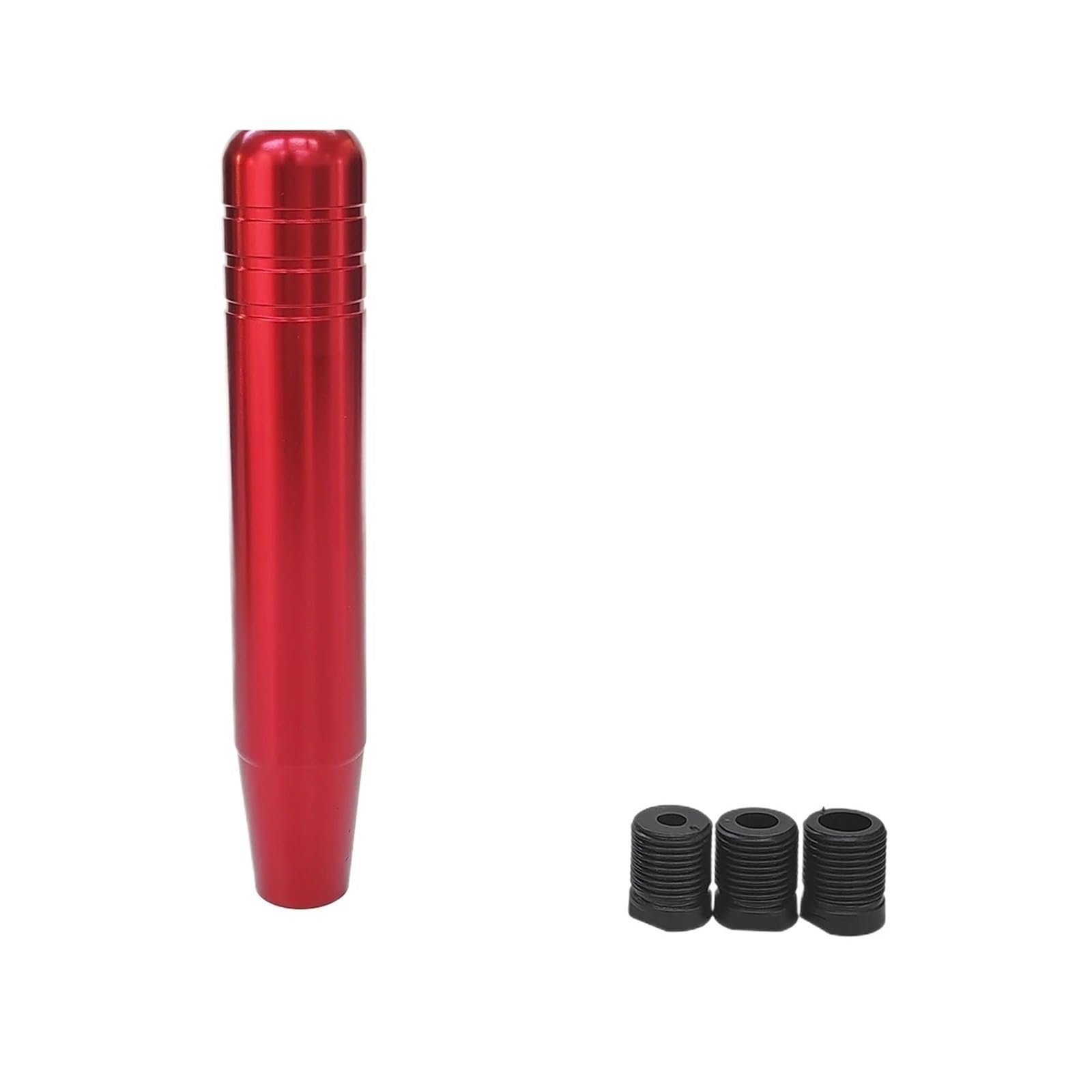 Jxewmtmc Red 18Cm 13Cm 18Cm Shift Knob Stick Manual Transmission Universal Car Aluminum Extended Gear Shifter Head Gear Stick Shift Cover(Red 18Cm)