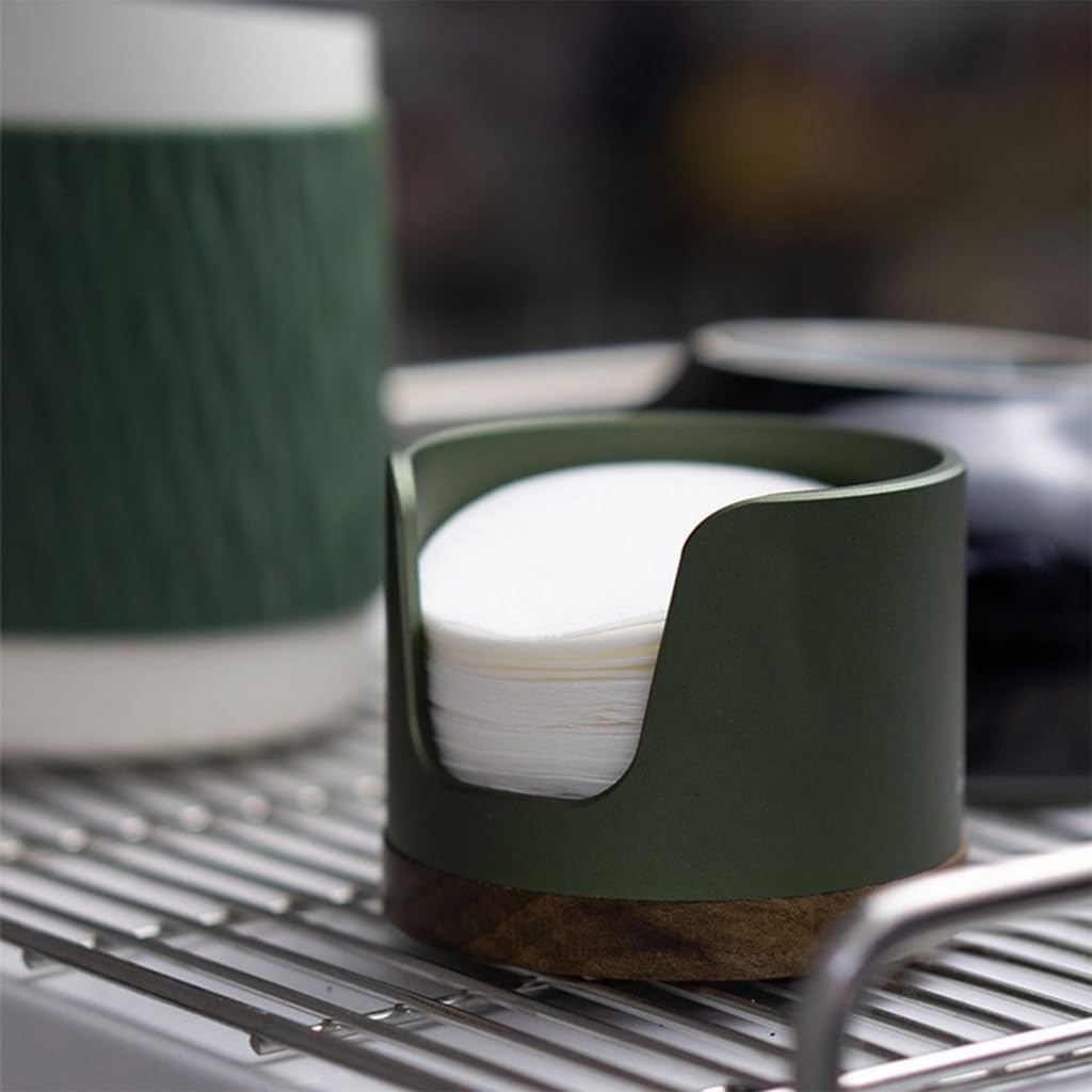 Coffee Filter Paper Storage Box Espresso Maker Part Kitchen Appliance Component Coffee Station Organizers for
