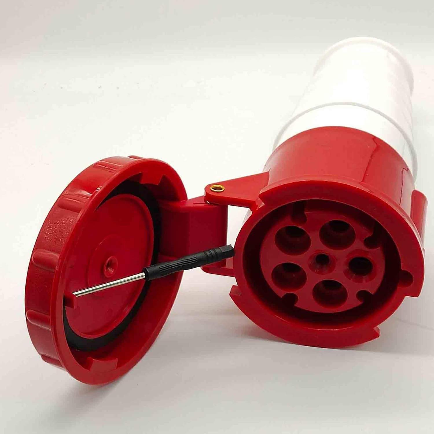 IEC60309 Industrial CEE Connector Socket 5P 63A 380V-415V 3P+E+N 6h IP67 (Type-1