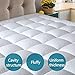 MEROUS King Size Mattress Pad Pillow Top Quilted Mattress Cover Mattress Protector Cotton 8-21