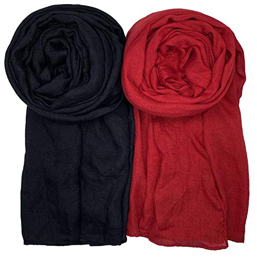 Women Scarf Shawl Set Of 3 For All Season Scarve Wrap Scarve, A #TOP3