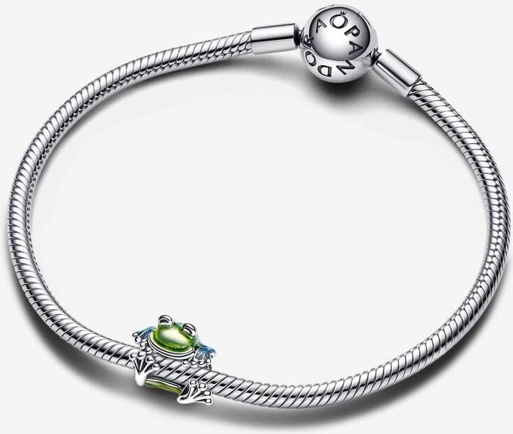 Anillo de sello PANDORA ME en oro de 14k con esmalte artesanal 4