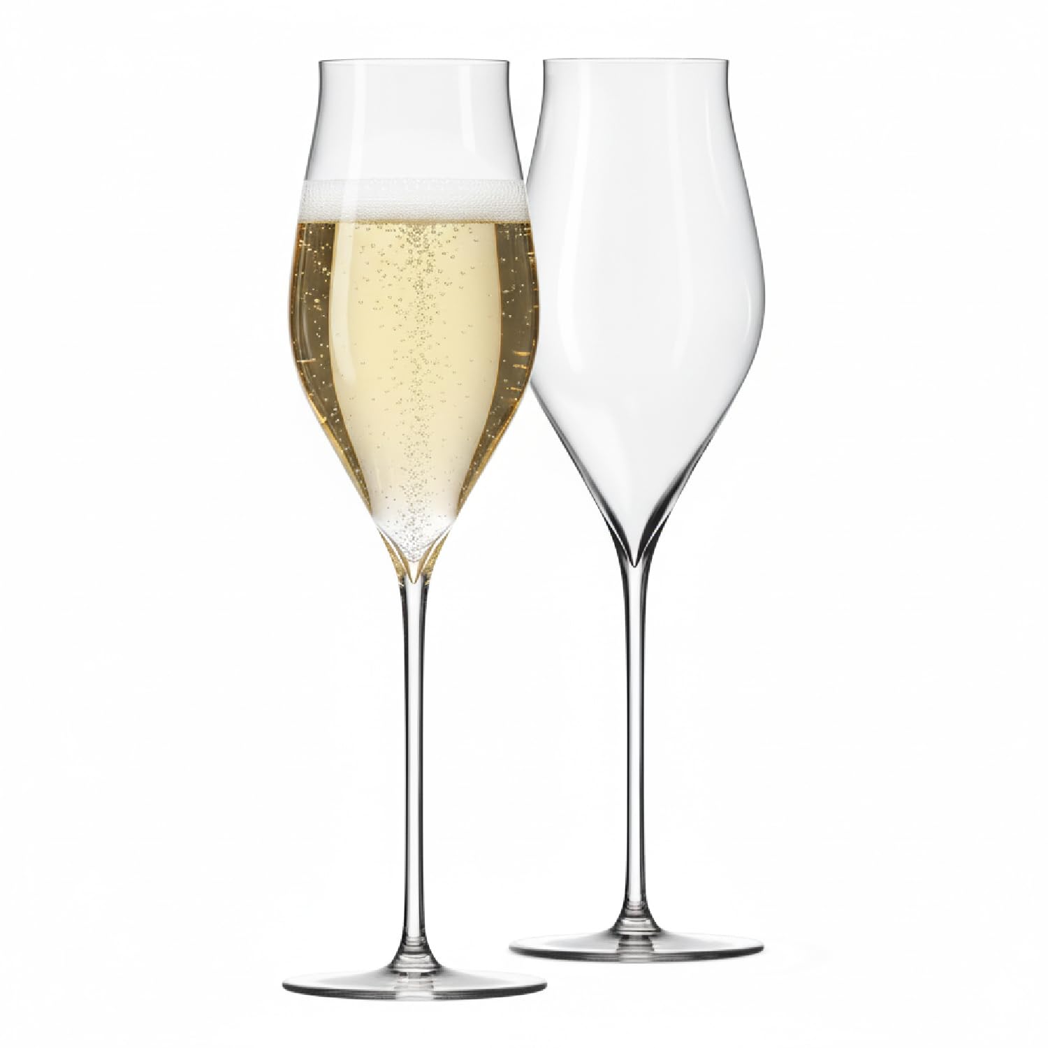 Flûtes à champagne Holmegaard de 27 cm pour sublimer vos apéritifs festifs