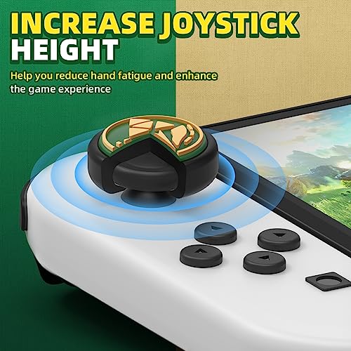 Iine Joycon Thumb Grip Caps, Gamed Theme Joystick Cover Compatible With Nintendo Switch/Oled/Switch Lite, Silicone Thumbstick Caps For Nintendo Switch #TOP3