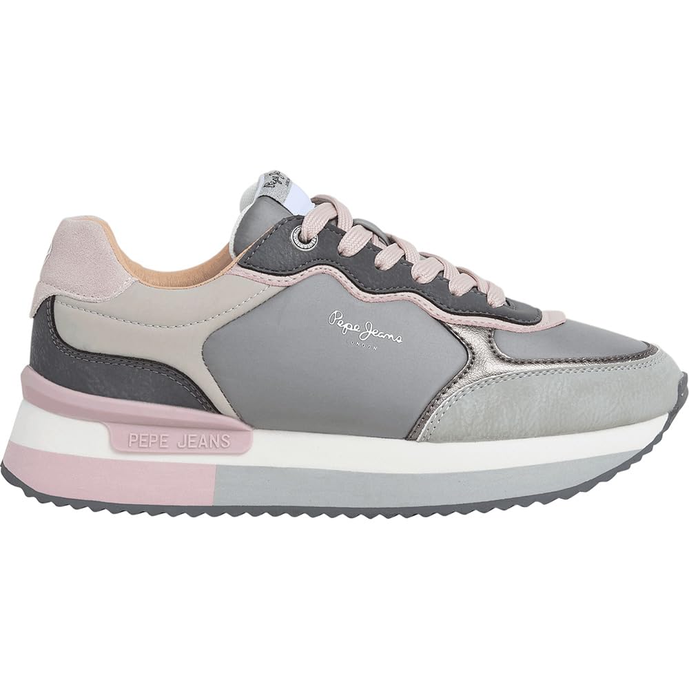Pepe Jeans Women's RUSPER Origin W Sneak, Green (Bleach Green), 7