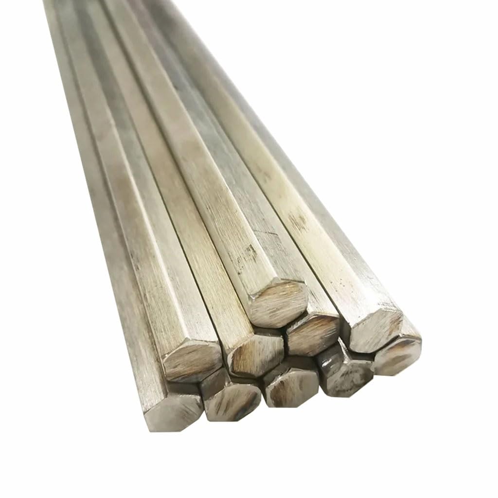1 Szt. 304 Stal Nierdzewna Pręt Sześciokątny Pełny Pręt Długość 100/200/300/500 Mm Średnica 5 Mm-26 Mm Liniowy Metryczny Wał Sześciokątny(200mm,24mm)