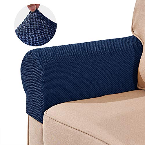 Maibtkey - Juego 2 fundas reposabrazos jacquard