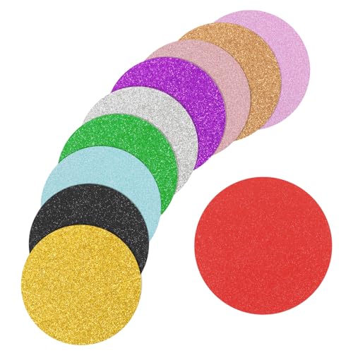 Découpes rondes en papier multicolores pour décorer le tableau d'affichage des enseignants - 2