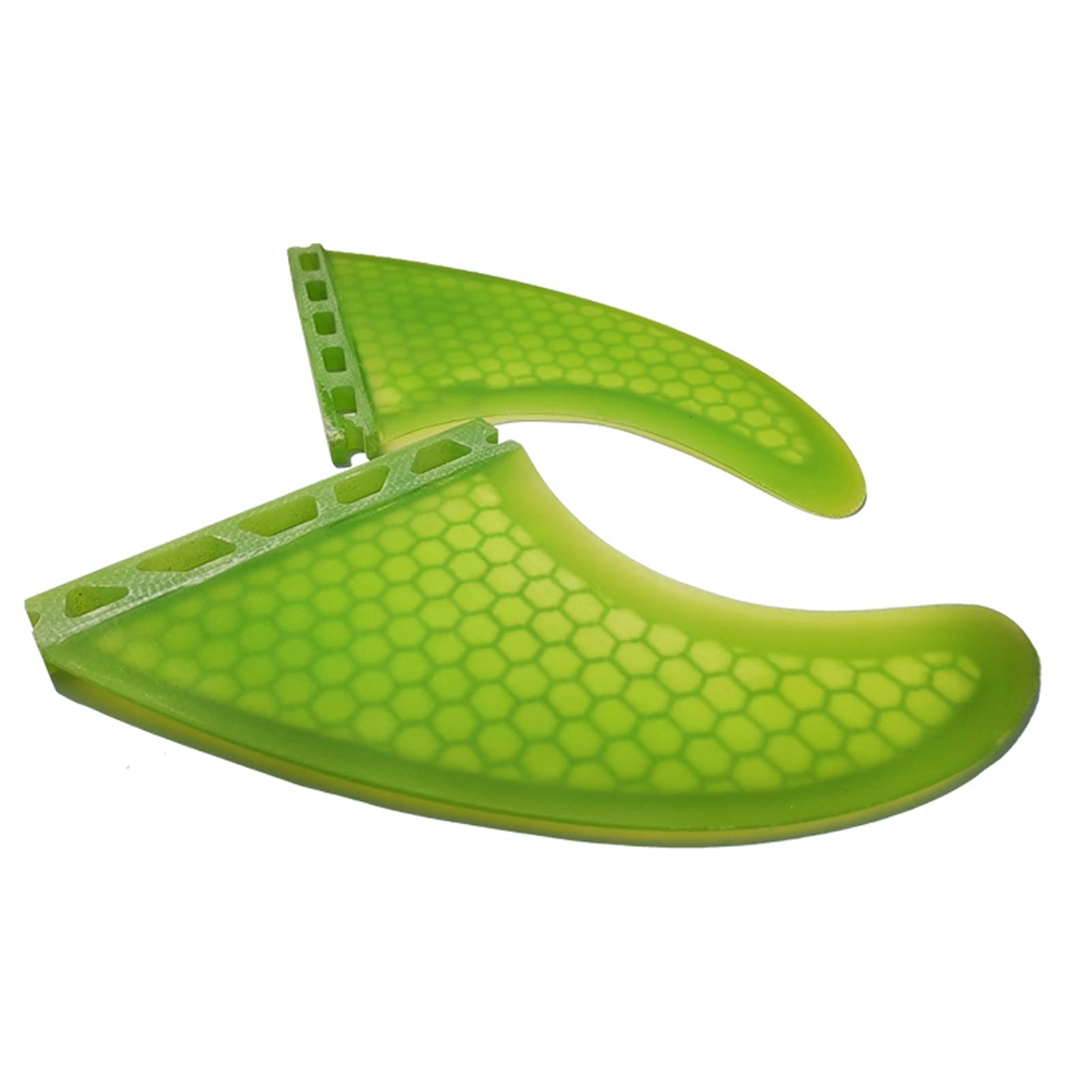 Elektryczna deska surfingowa, 5 SZTUK Surfboard Ogon Rudder Zielony Honeycomb Włókno-szklane Płetawki Paddle Board Fin Wymiana