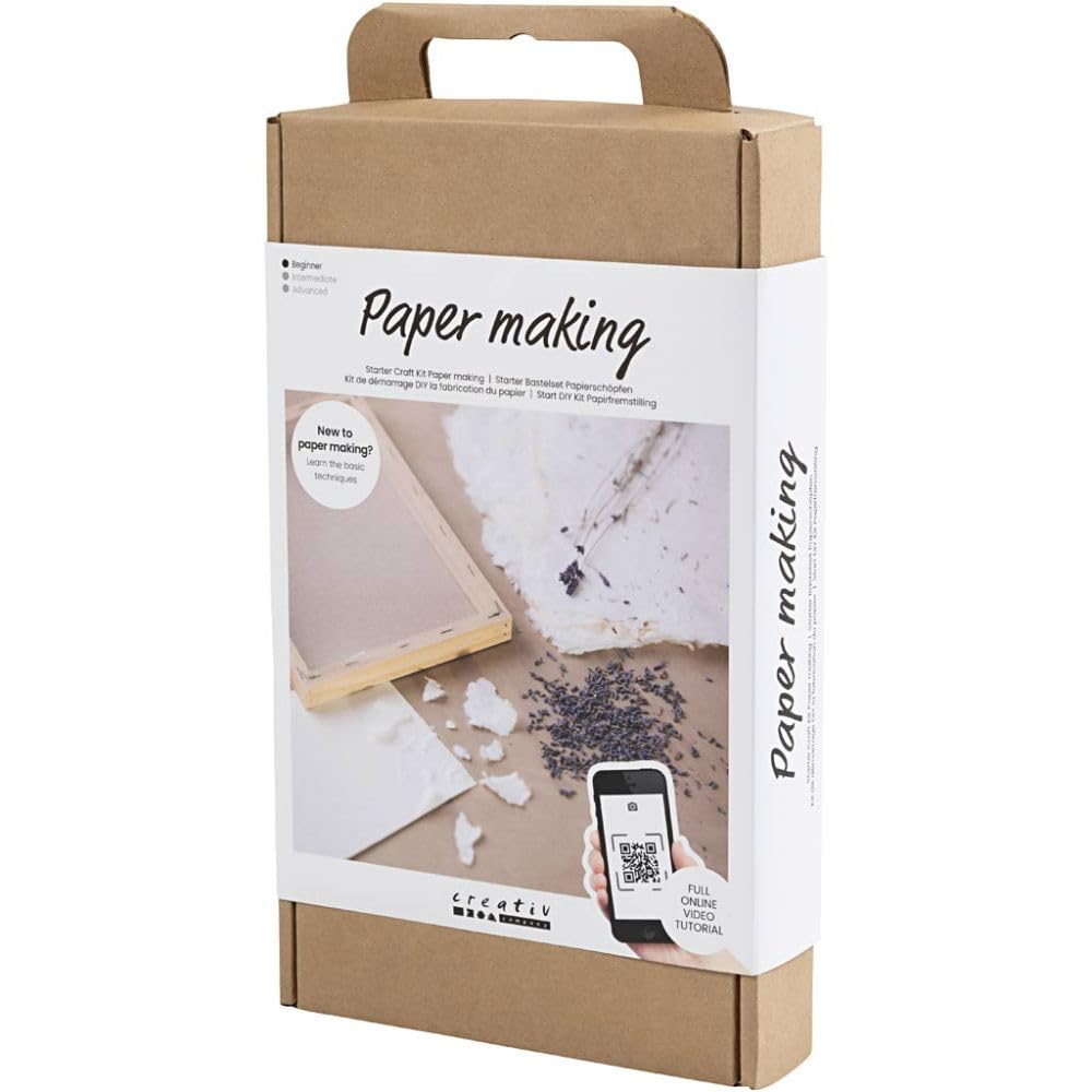 Creativ Kit de manualidades para principiantes para la fabricación de papel, 1 paquete