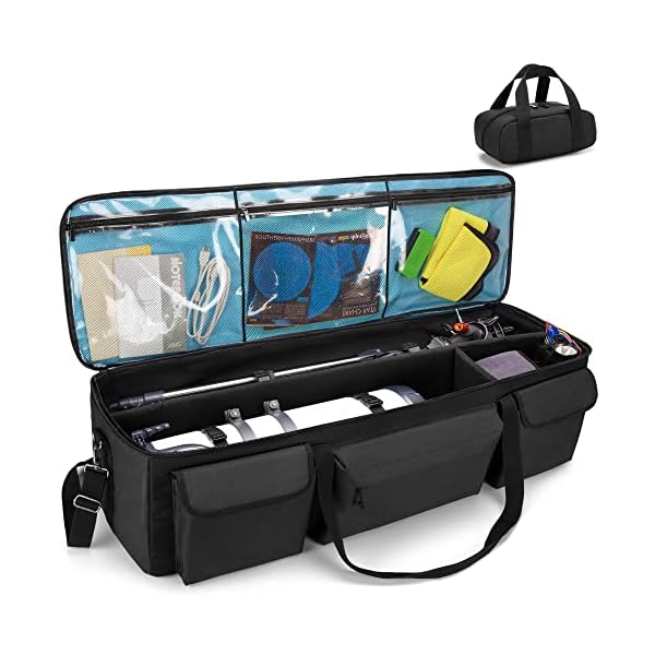 SAMDEW Große Teleskop-Reisetasche, 103.6 cm (40 Zoll), Astronomisches Teleskop-Tragetasche mit optischem Rohr und…