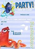 Finding Dory Pack Of 20 Party Invitations With Envelopes