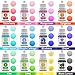 Food Coloring - 12 Color Vibrant Cake Food Coloring Set for Baking, Cooking, Decorating and Fondant - Upgraded Liquid Concentrated Icing Food Color Dye for DIY Treats and Crafts - .25 fl. oz. Each