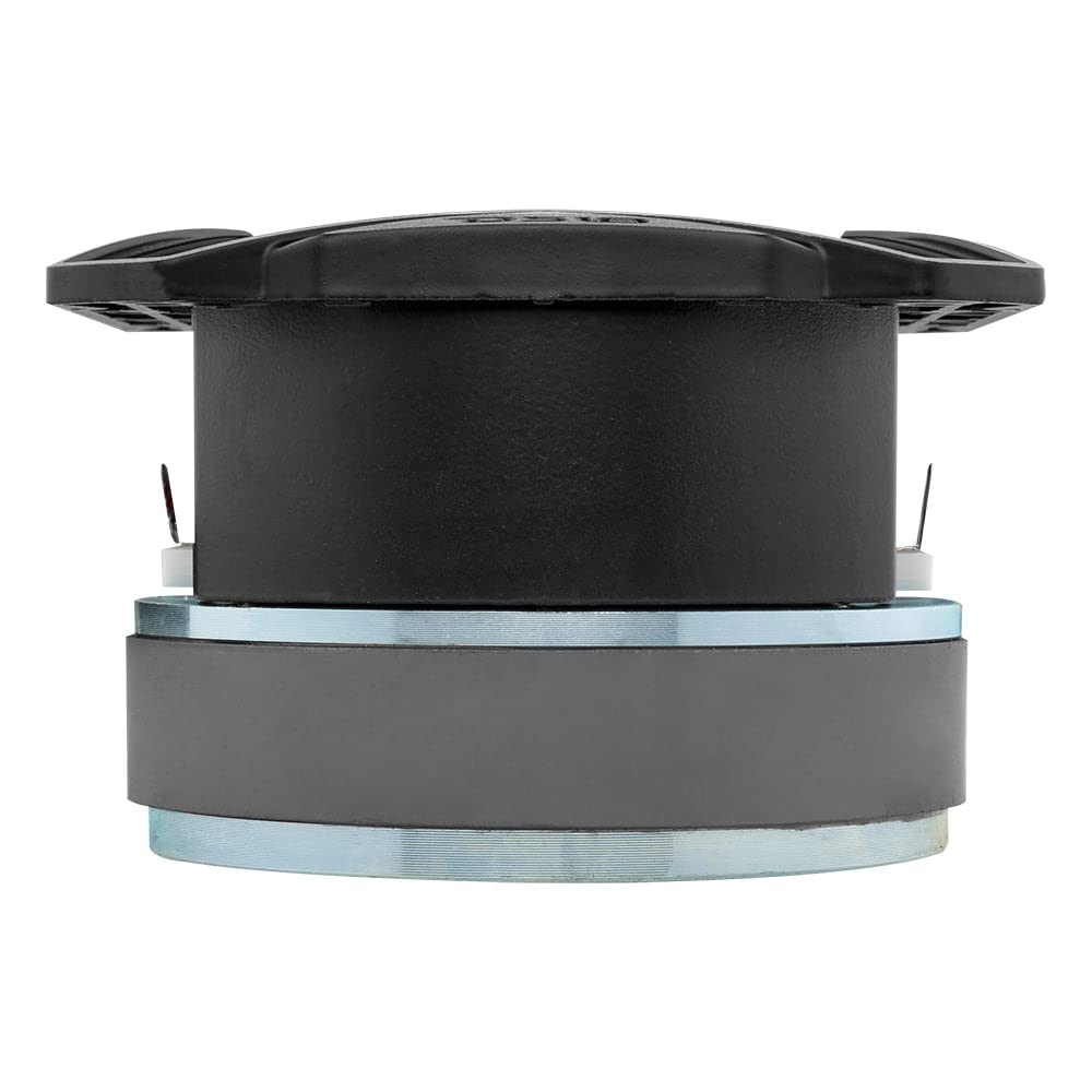 1 DS18 PRO-TWX3Ti Tweeter Super Bullet 9,7 x 9,7 cm, 250 vatios rms 500 vatios máximo, impedancia de 4 ohmios, sensibilidad SPL de 108 db, para Coches, 1 Pieza
