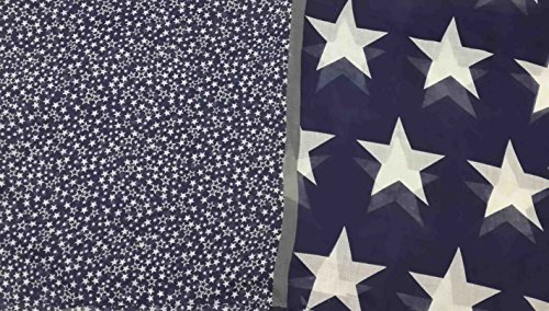 Lina & Lily Stars Print Women's Infinity Scarf2