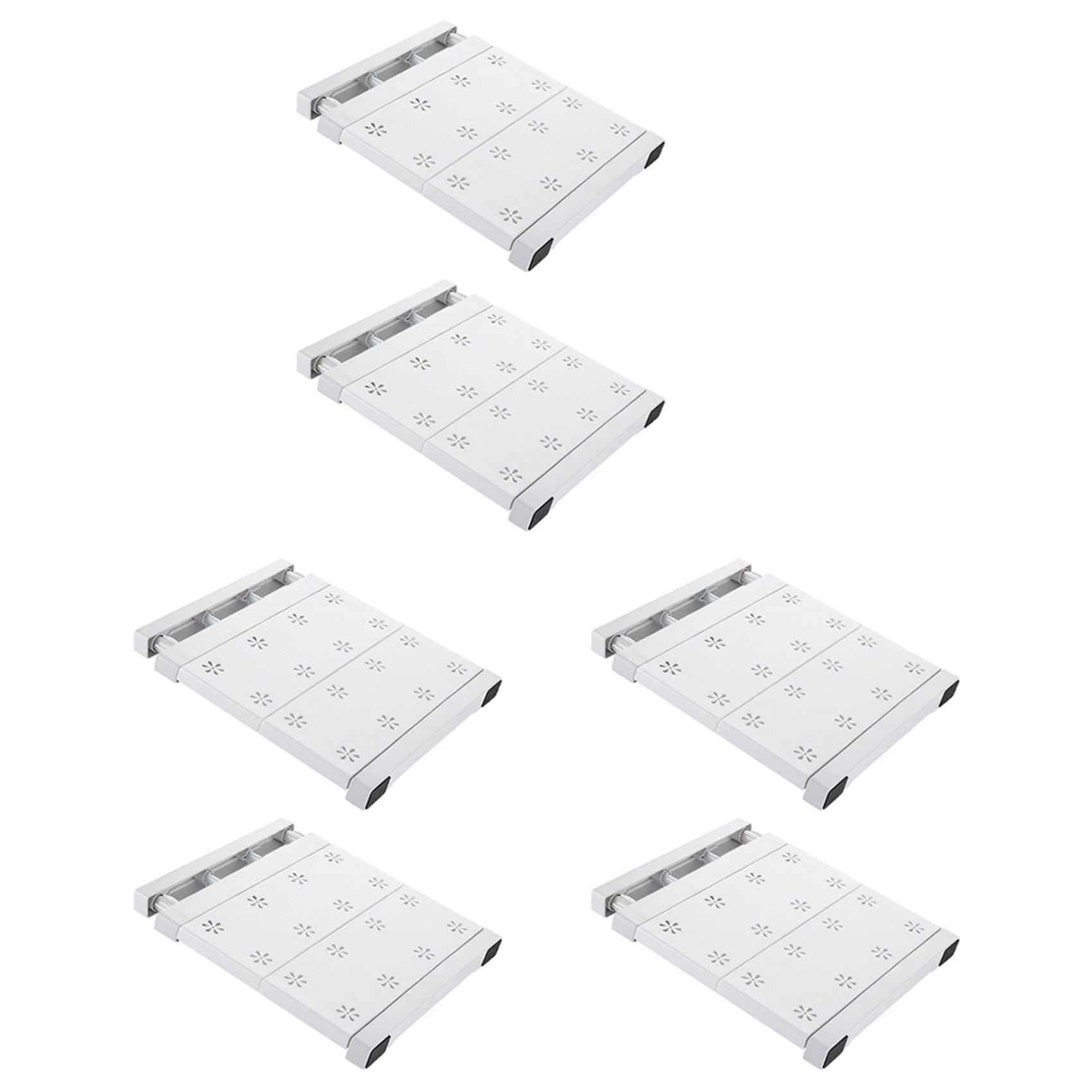 Hndhbfgrt 6 Pcs School Locker Shelf Organizer - Adjustable Locker Divider Mate Easy to Install for Extending Locker Use Space